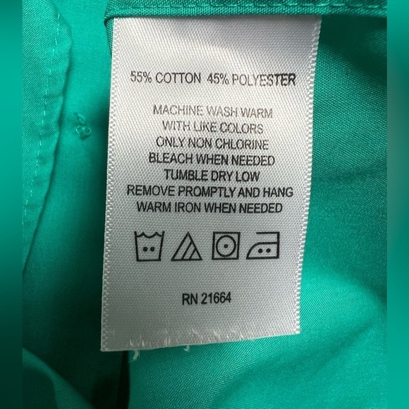 Foxcroft Wrinkle Free Blouse  14P - Picture 11 of 12